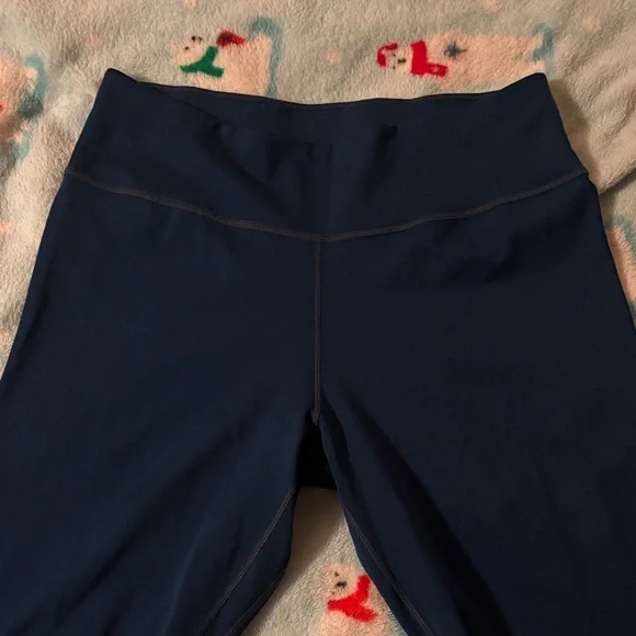 Nike Blue Performance Leggings - Picture 2 of 3